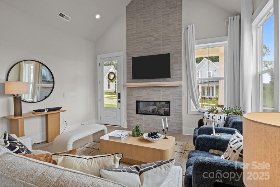 Furnished interior view inside a new home in Lakeside Pointe, Sherrills Ford (Image 6).