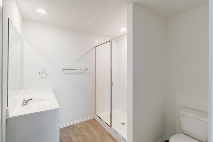 Furnished interior view inside a new home in Prairie Lakes, Buda (Image 8).
