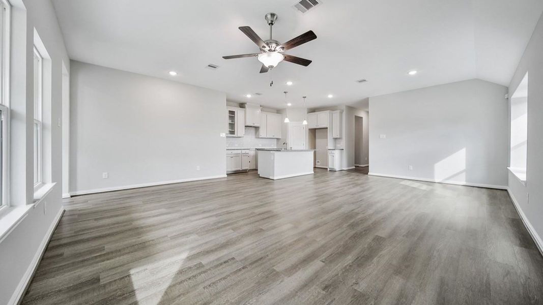 Representative furnished interior of a home built from the Bermuda by Brightland Homes in Bridgeland Creekland Village, Cypress (Image 6).