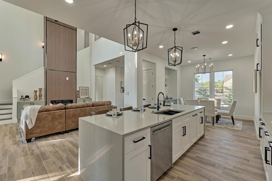 Furnished interior view inside a new home in , Montgomery (Image 8).