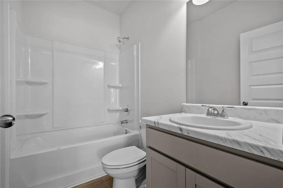 Furnished interior view inside a new home in Hillcrest Park, Ringgold (Image 9).