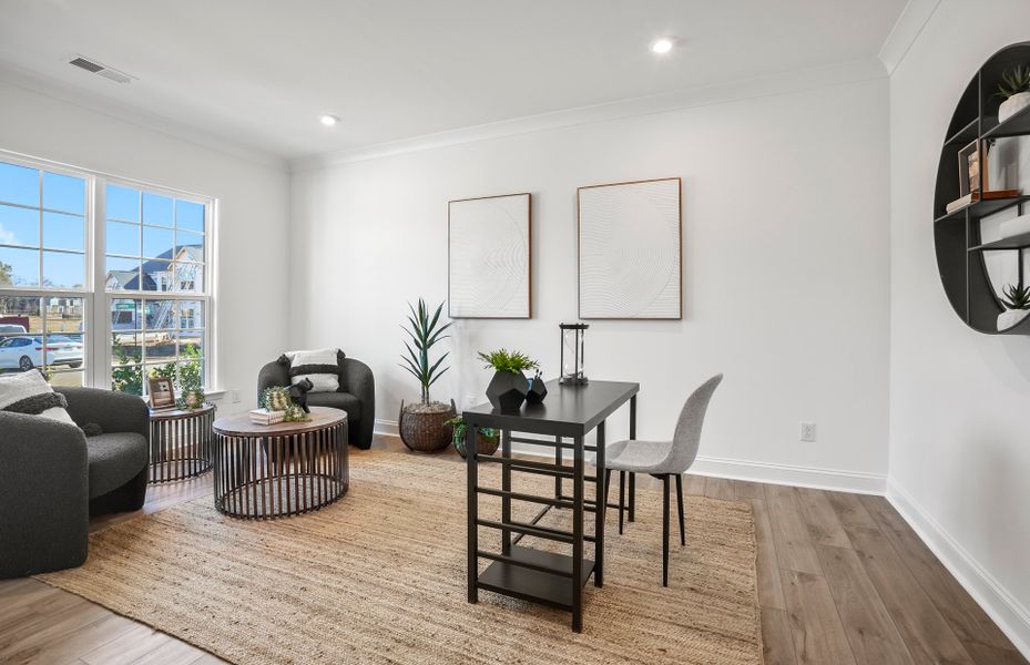 Flexible Living Area off of Foyer