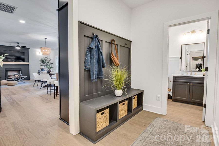 Furnished interior view inside a new home in , Kannapolis (Image 15).