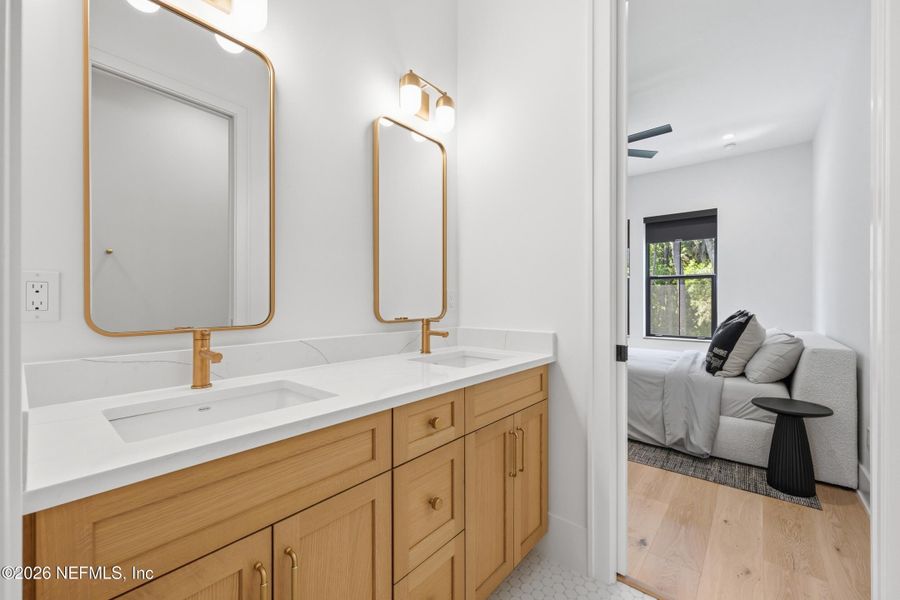 Furnished interior view inside a new home in , Ponte Vedra Beach (Image 56).