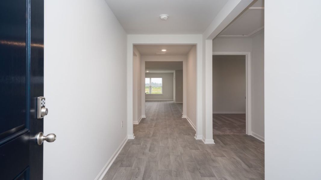 Representative unfurnished interior of a home built from the ARIA by D.R. Horton in The Meadows at Wildwood Village, Shallotte (Image 11). Representative unfurnished interior of a home built from the ARIA by D.R. Horton in The Meadows at Wildwood Village, Shallotte (Image 11).