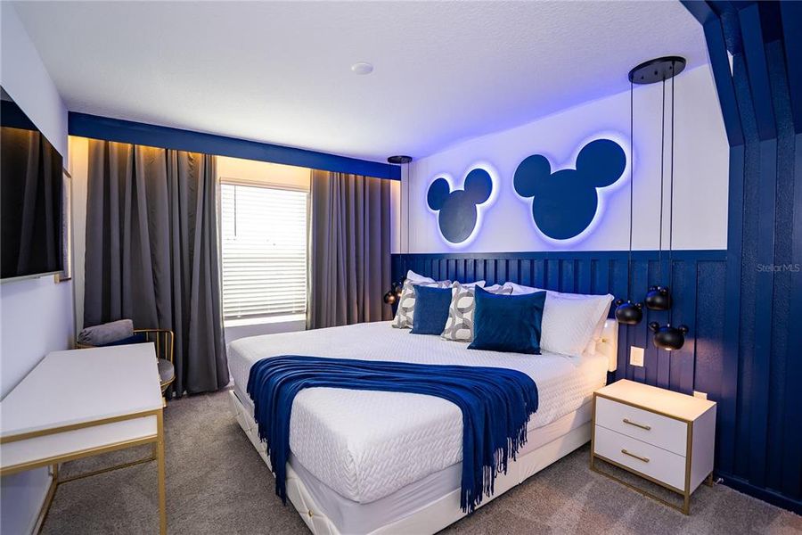 Furnished interior view inside a new home in Solara Resort, Kissimmee (Image 45).