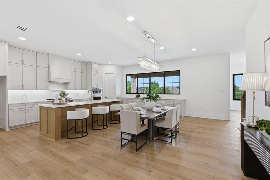 Furnished interior view inside a new home in , Fort Worth (Image 9).
