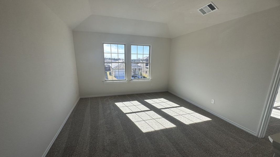 Representative unfurnished interior of a home built from the FLORENCE by D.R. Horton in Northspur, Forney (Image 18). Representative unfurnished interior of a home built from the FLORENCE by D.R. Horton in Northspur, Forney (Image 18).