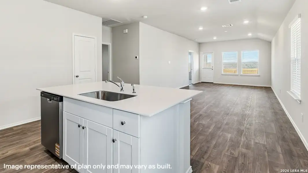 Furnished interior view inside a new home in Stonehill, San Antonio (Image 10).