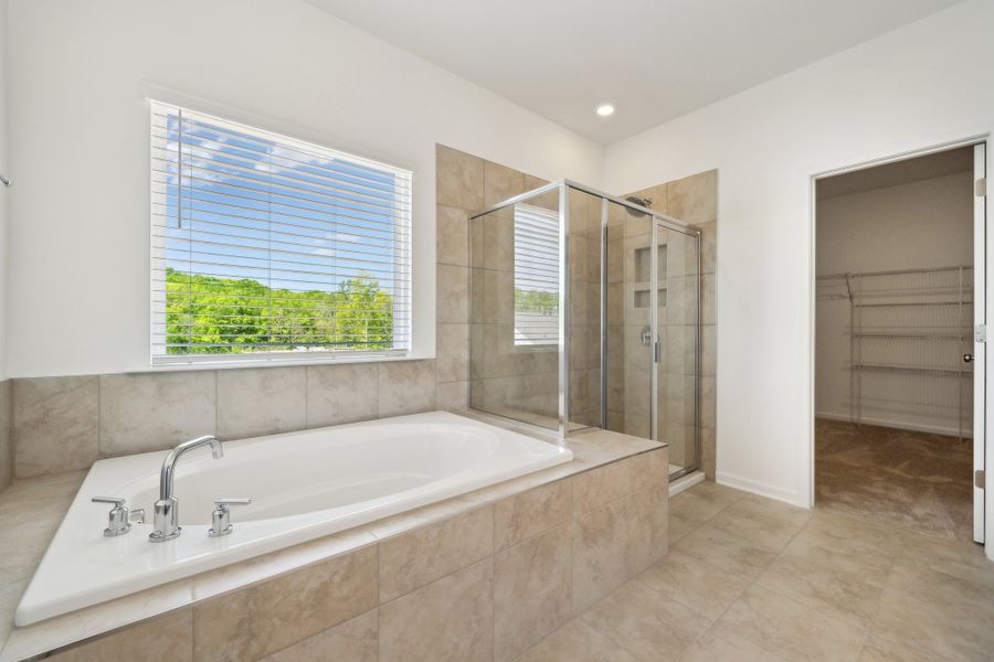Furnished interior view inside a new home in The Coves on Lake Wylie, Charlotte (Image 3).