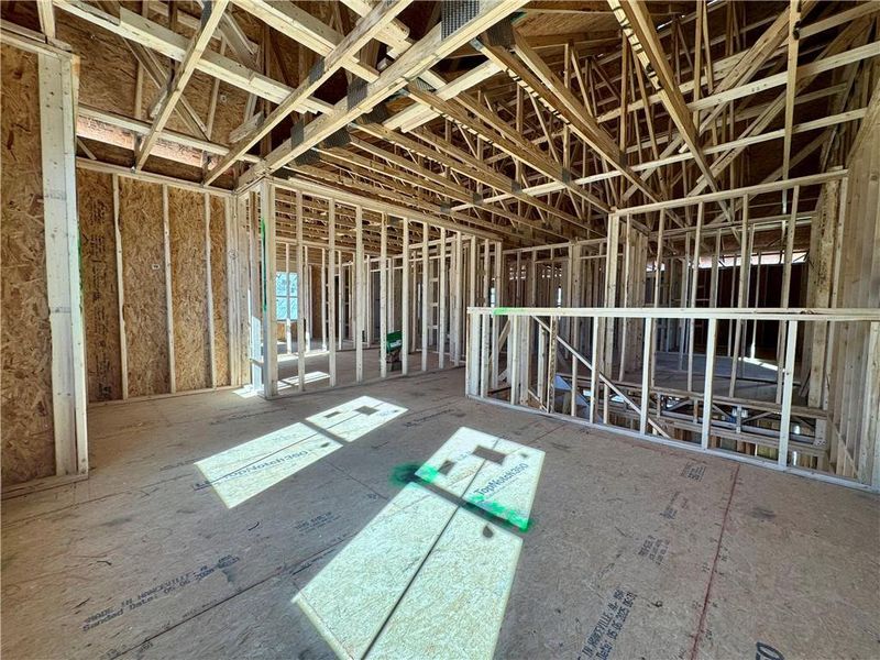 In-progress construction of a new home in Eastlyn Crossing, Flowery Branch, GA (Image 14). In-progress construction of a new home in Eastlyn Crossing, Flowery Branch, GA (Image 14).
