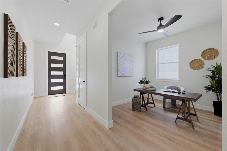 Furnished interior view inside a new home in , Tampa (Image 6).