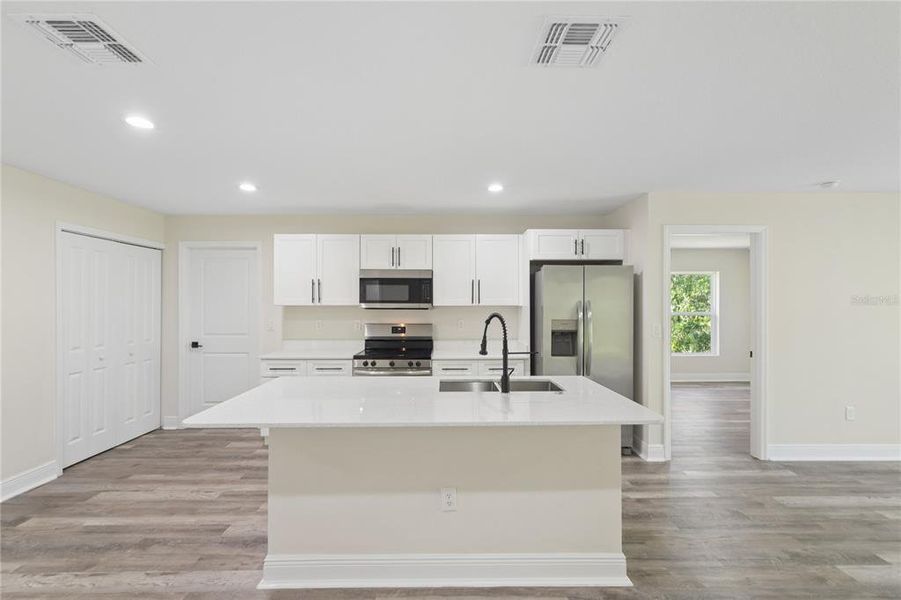 Furnished interior view inside a new home in , Deland (Image 8).