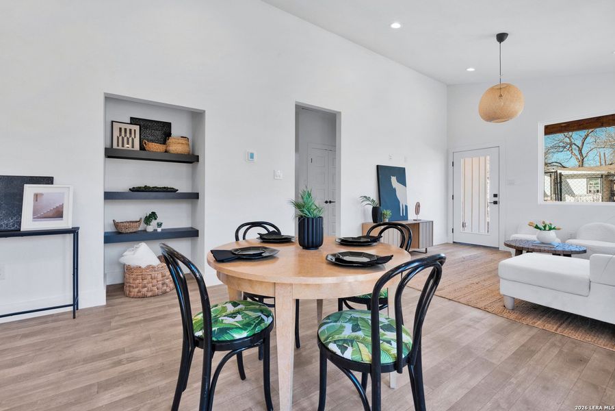 Furnished interior view inside a new home in , San Antonio (Image 10).