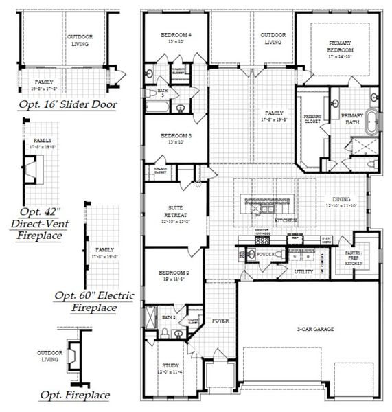2D floor plan layout of this home in The Grove at Blackhawk, Pflugerville, TX (Image 5). 2D floor plan layout of this home in The Grove at Blackhawk, Pflugerville, TX (Image 5).