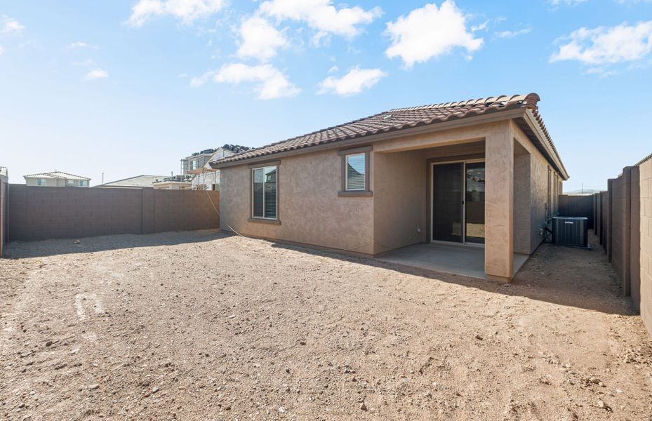 Exterior details and patio area of a home in Visara, Surprise (Image 3).