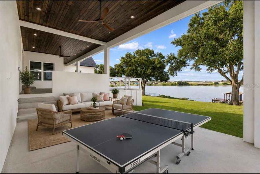 Exterior details and patio area of a home in , Auburndale (Image 38). Exterior details and patio area of a home in , Auburndale (Image 38).