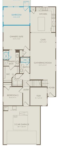 First floor layout