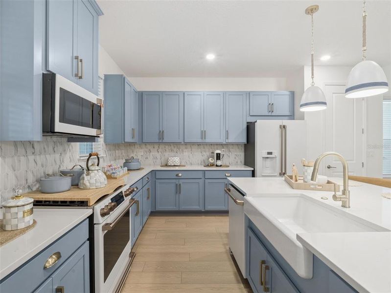 Furnished interior view inside a new home in Harvest at Ovation, Winter Garden (Image 5).