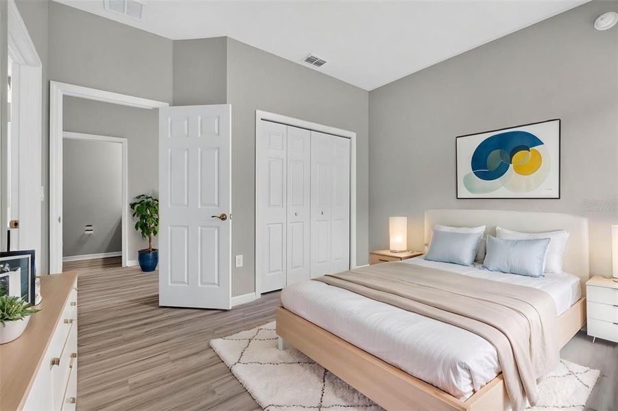 Furnished interior view inside a new home in , Davenport (Image 47).