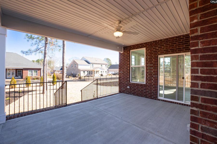 Exterior details and patio area of a home in The Cove, Sumter (Image 24). Exterior details and patio area of a home in The Cove, Sumter (Image 24).