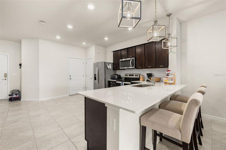 Furnished interior view inside a new home in , Davenport (Image 7).