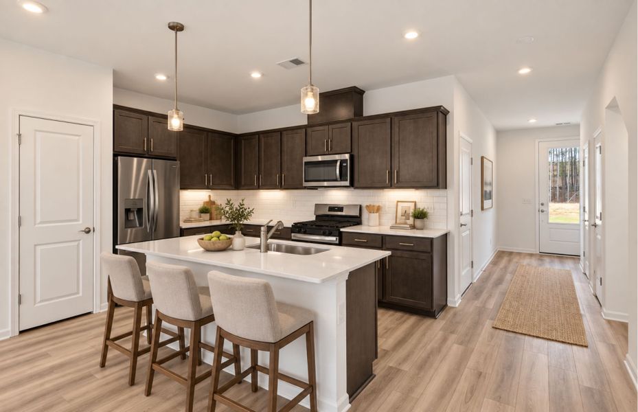 Furnished interior view inside a new home in Alston Park, Greenville (Image 16).