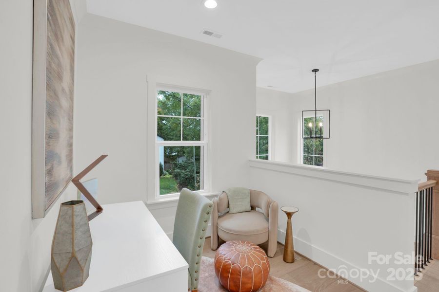 Furnished interior view inside a new home in , Charlotte (Image 15).