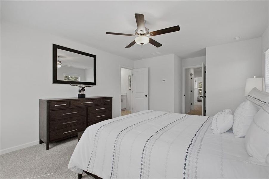 Furnished interior view inside a new home in , Austell (Image 12). Furnished interior view inside a new home in , Austell (Image 12).