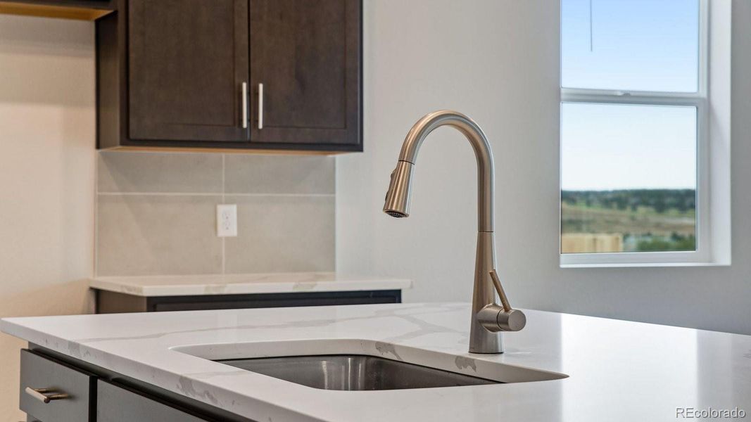 Close-up of interior finishes inside a home in Trails at Crowfoot, Parker (Image 19).