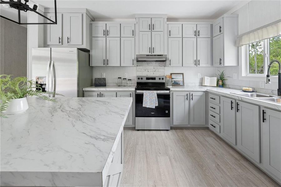 Furnished interior view inside a new home in , Starke (Image 12).