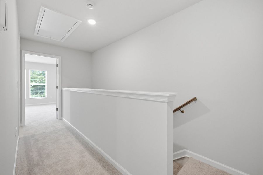 Spacious, unfurnished interior of a new home in Carpenter Falls, Durham (Image 36).