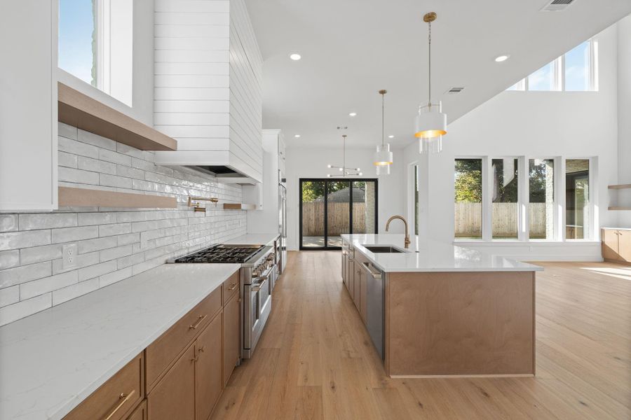 Furnished interior view inside a new home in , Houston (Image 8).
