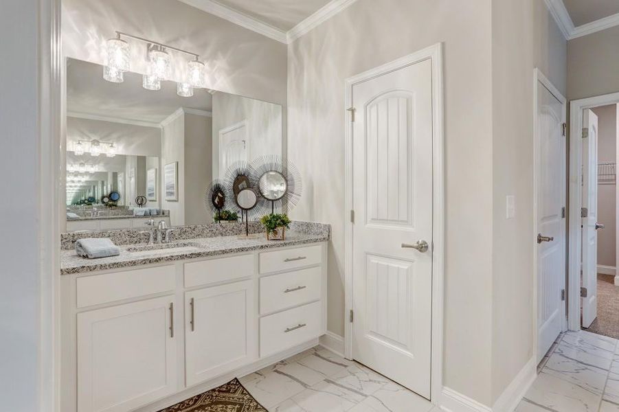Furnished interior view inside a new home in Terraces at Paravel, Acworth (Image 6).