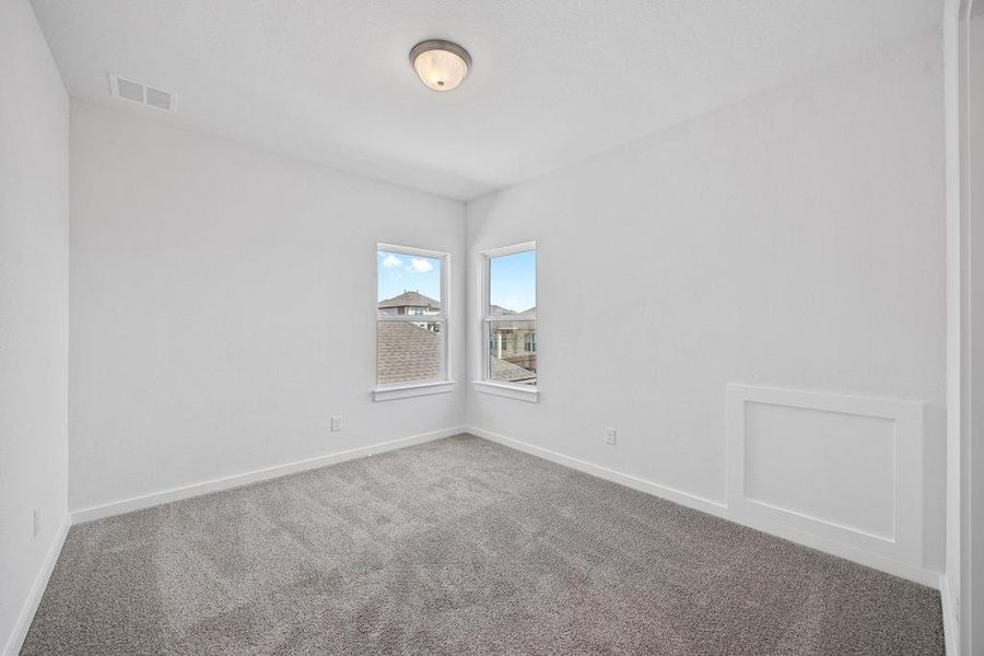 Spacious, unfurnished interior of a new home in University Heights, Round Rock (Image 31). Spacious, unfurnished interior of a new home in University Heights, Round Rock (Image 31).