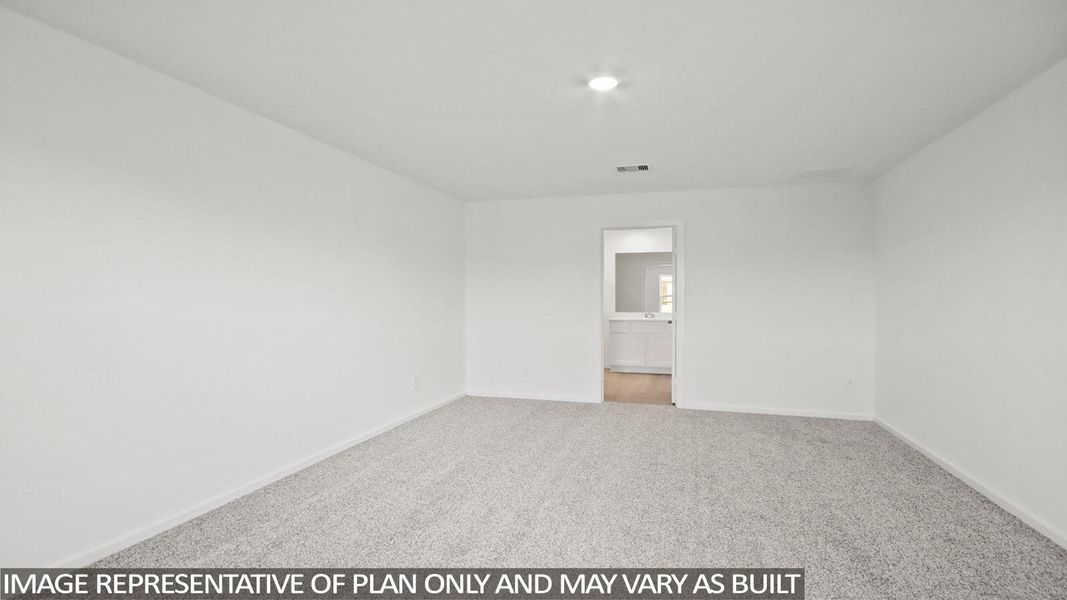 Spacious, unfurnished interior of a new home in New Waverly Station, New Waverly (Image 10).