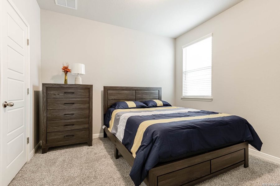 Furnished interior view inside a new home in Remington Ranch, San Antonio (Image 11).