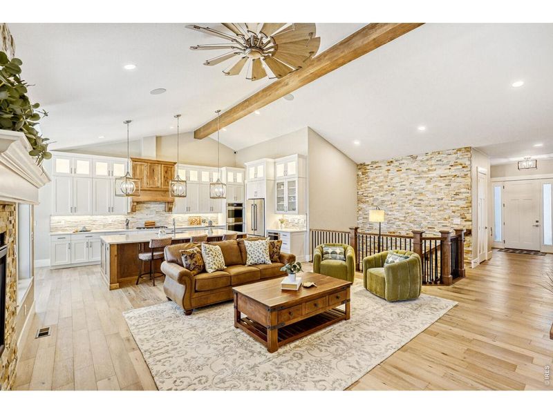 Furnished interior view inside a new home in , Berthoud (Image 12).