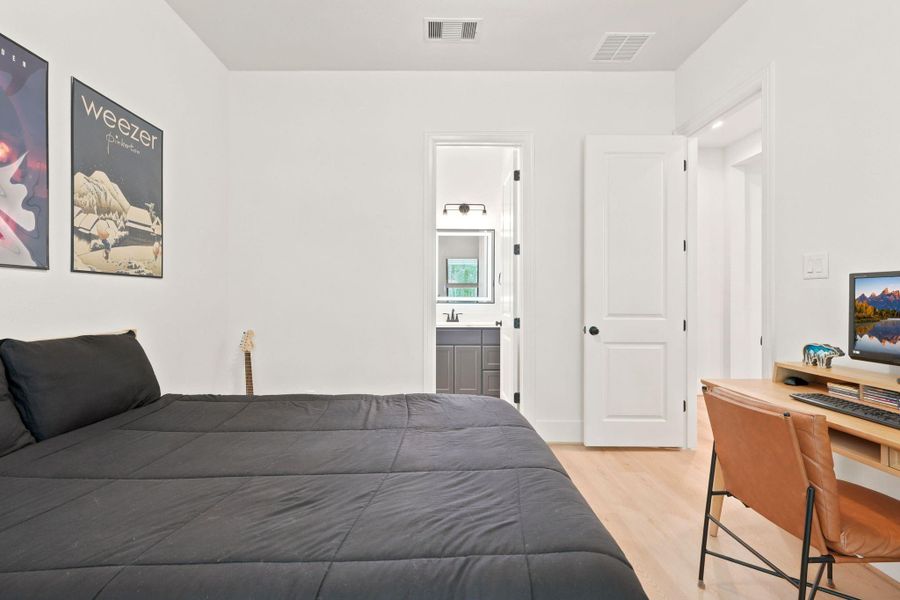 Furnished interior view inside a new home in , New Waverly (Image 36).