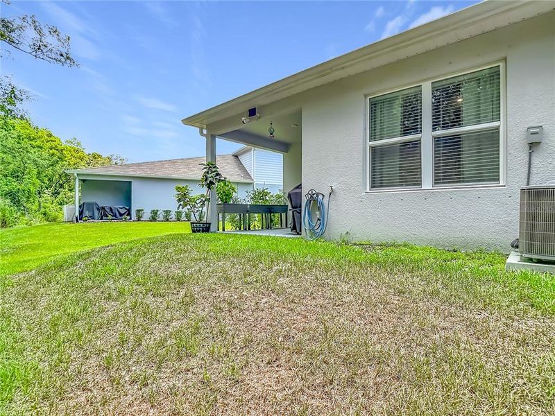 Exterior details and patio area of a home in , New Port Richey (Image 29).
