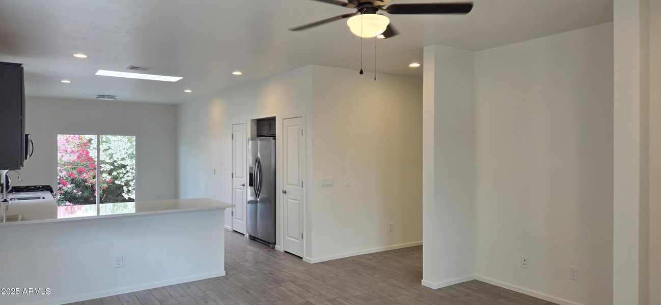 Hall/Kitchen from Liv Room Hall/Kitchen from Liv Room