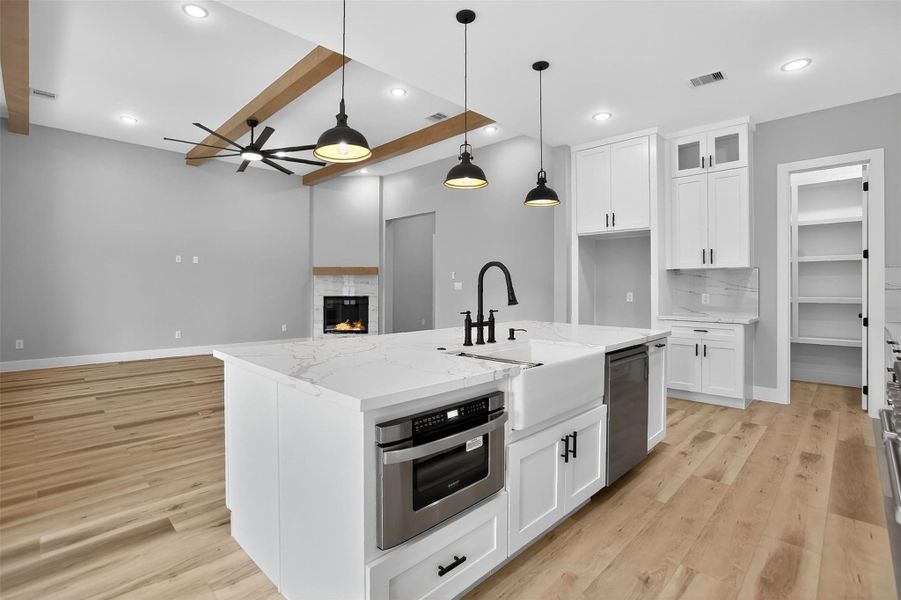 Furnished interior view inside a new home in , Montgomery (Image 9).
