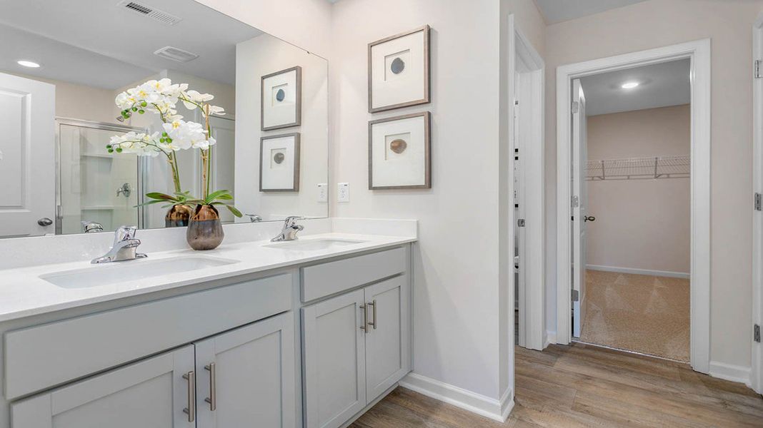 Furnished interior view inside a new home in Havencrest, Greensboro (Image 33).