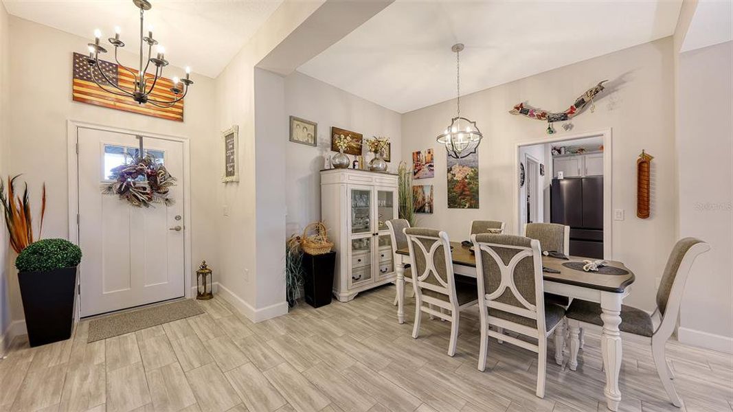 Furnished interior view inside a new home in Aviary at Rutland Ranch, Parrish (Image 9).