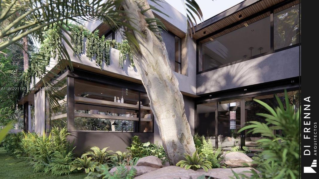 Front exterior of a new home in , Miami, FL, highlighting curb appeal (Image 22).