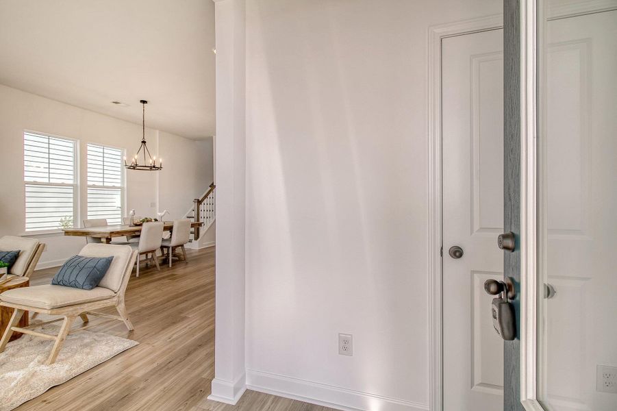 Furnished interior view inside a new home in , Summerville (Image 12).