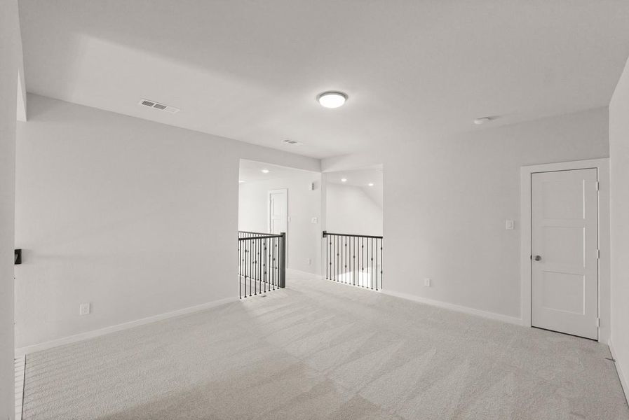 Spacious, unfurnished interior of a new home in COLTON: 50ft. lots, Montgomery (Image 15).