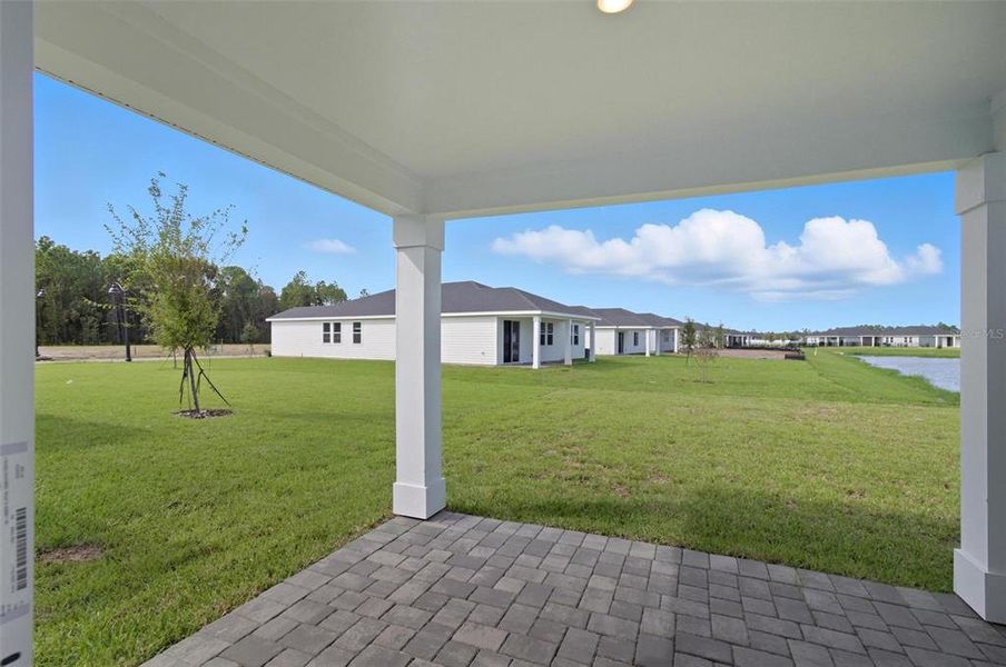 Exterior details and patio area of a home in , Palm Coast (Image 31). Exterior details and patio area of a home in , Palm Coast (Image 31).