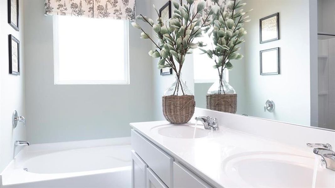 Furnished interior view inside a new home in Twin Lakes, Hoschton (Image 7).