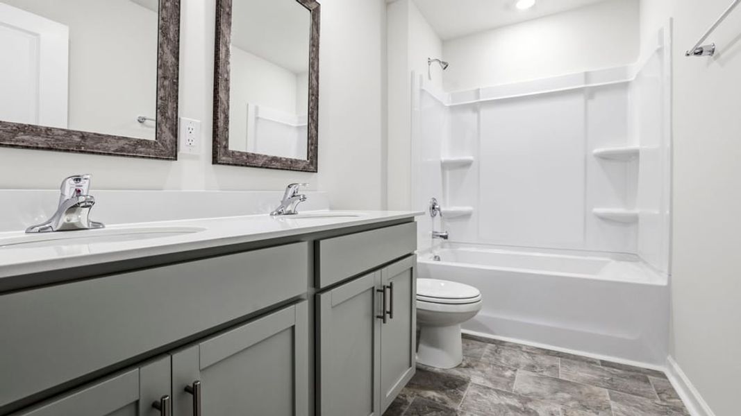 Furnished interior view inside a new home in Spring Ridge, Anderson (Image 11).